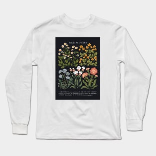 Wild Flowers vol.3 Dark Long Sleeve T-Shirt